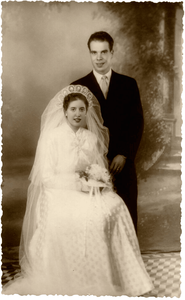Alice and Rui Nabeiro marry on 25 October 1953, in Campo Maior.