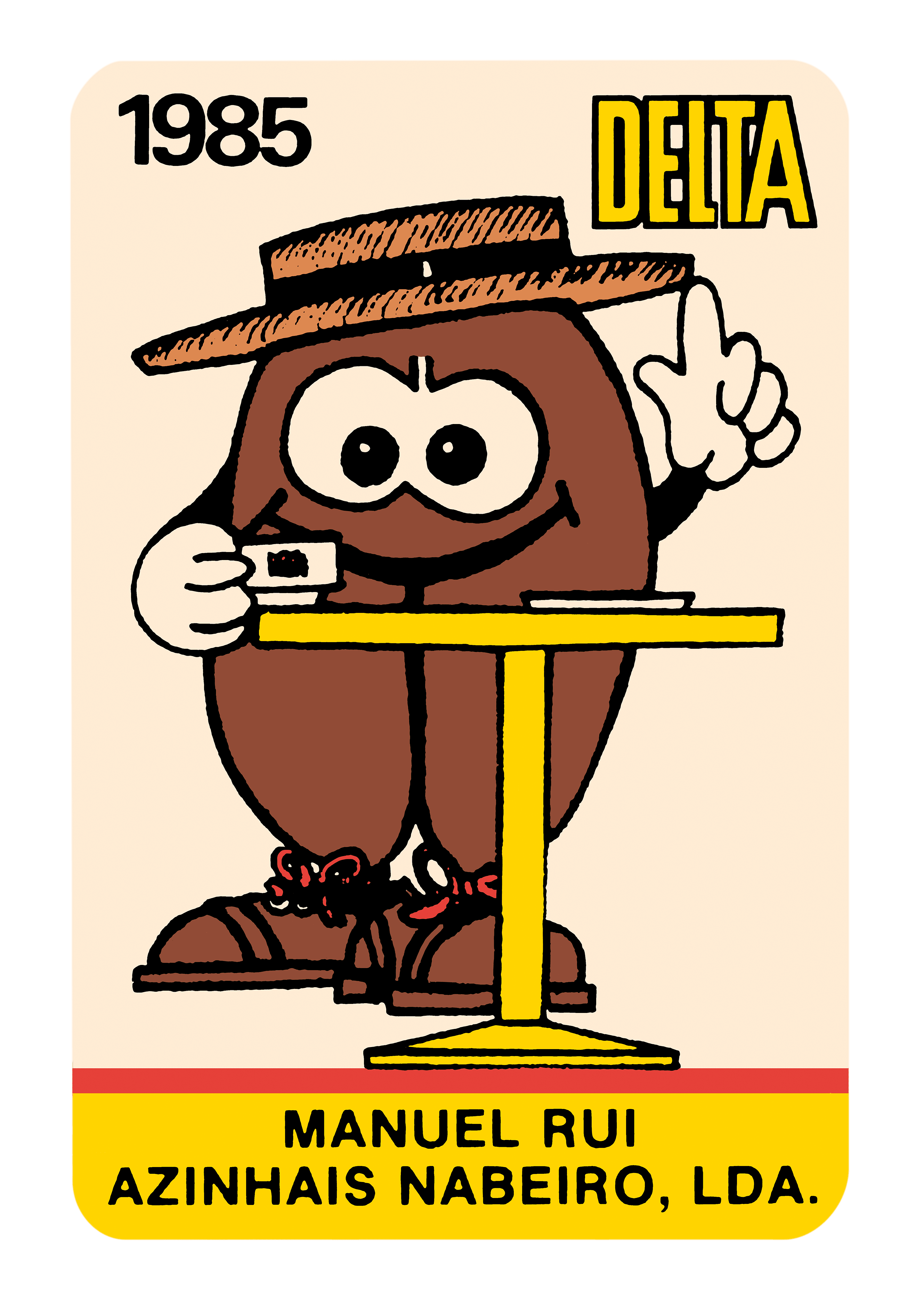 Born in the 1970s, Deltinha was the idea of Rui Nabeiro, as a way to establish Delta in the market.